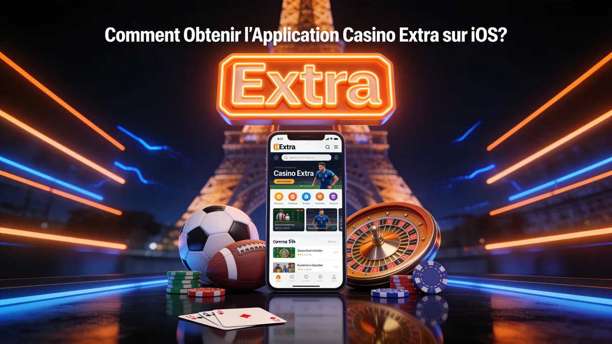 Comment Obtenir l'Application Casino Extra sur iOS ? : guide extra casino pour les joueurs en France